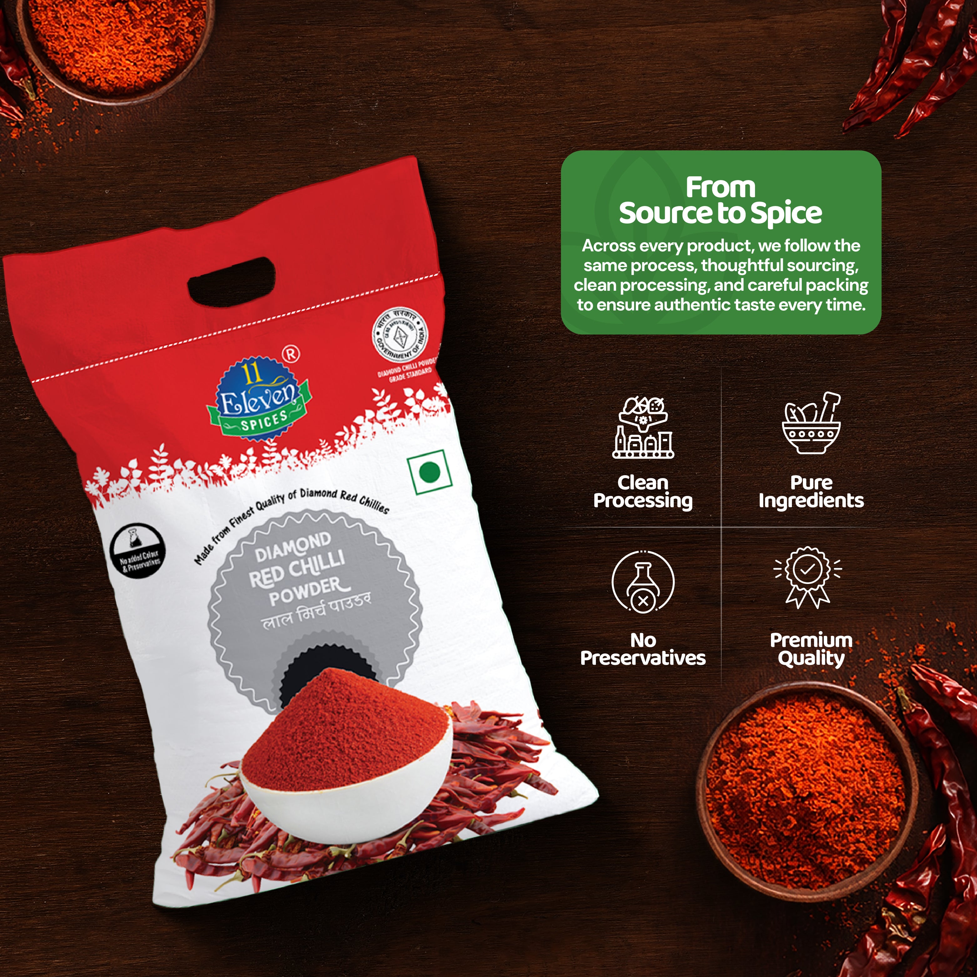 Diamond Red Chilli Powder