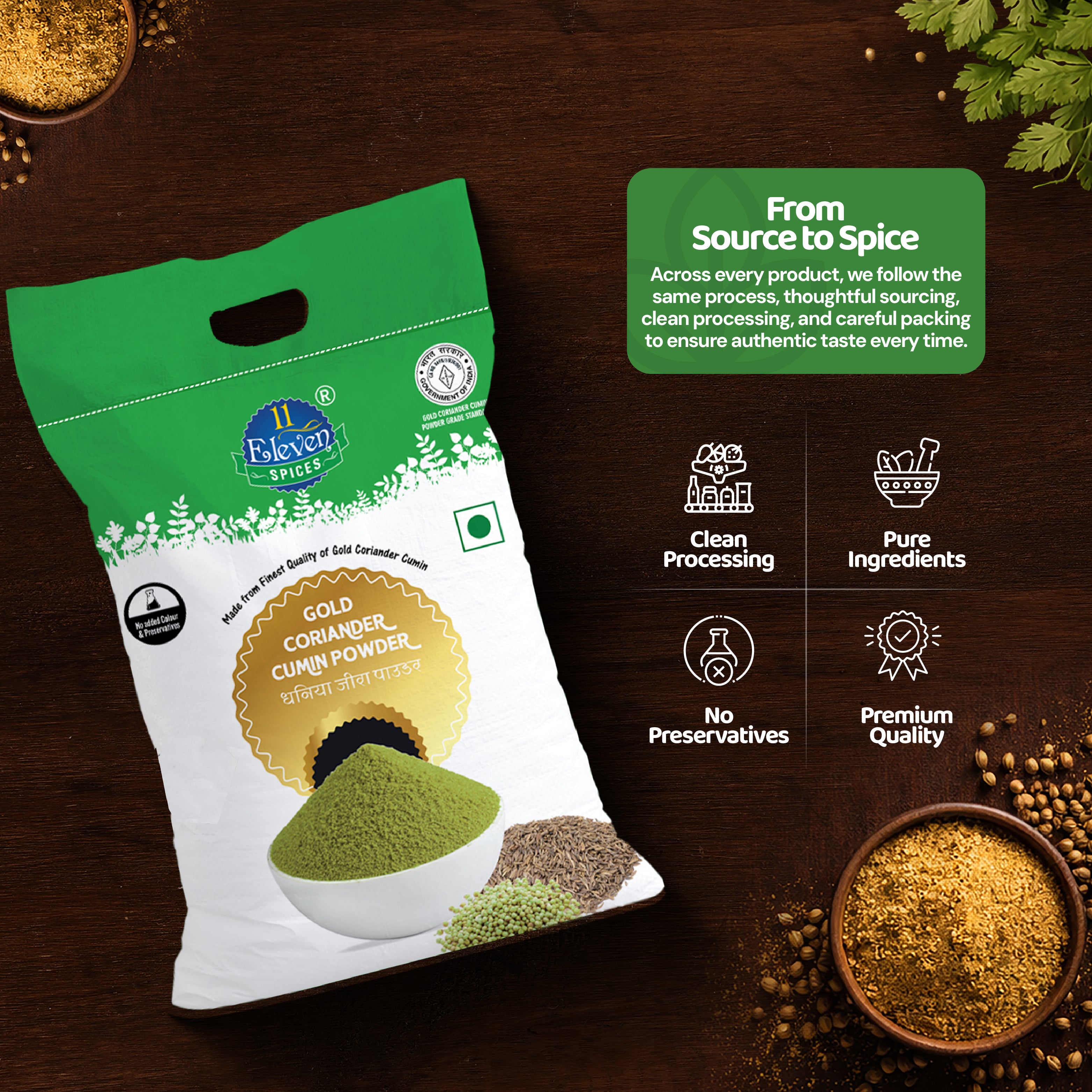 Gold Coriander Cumin Powder