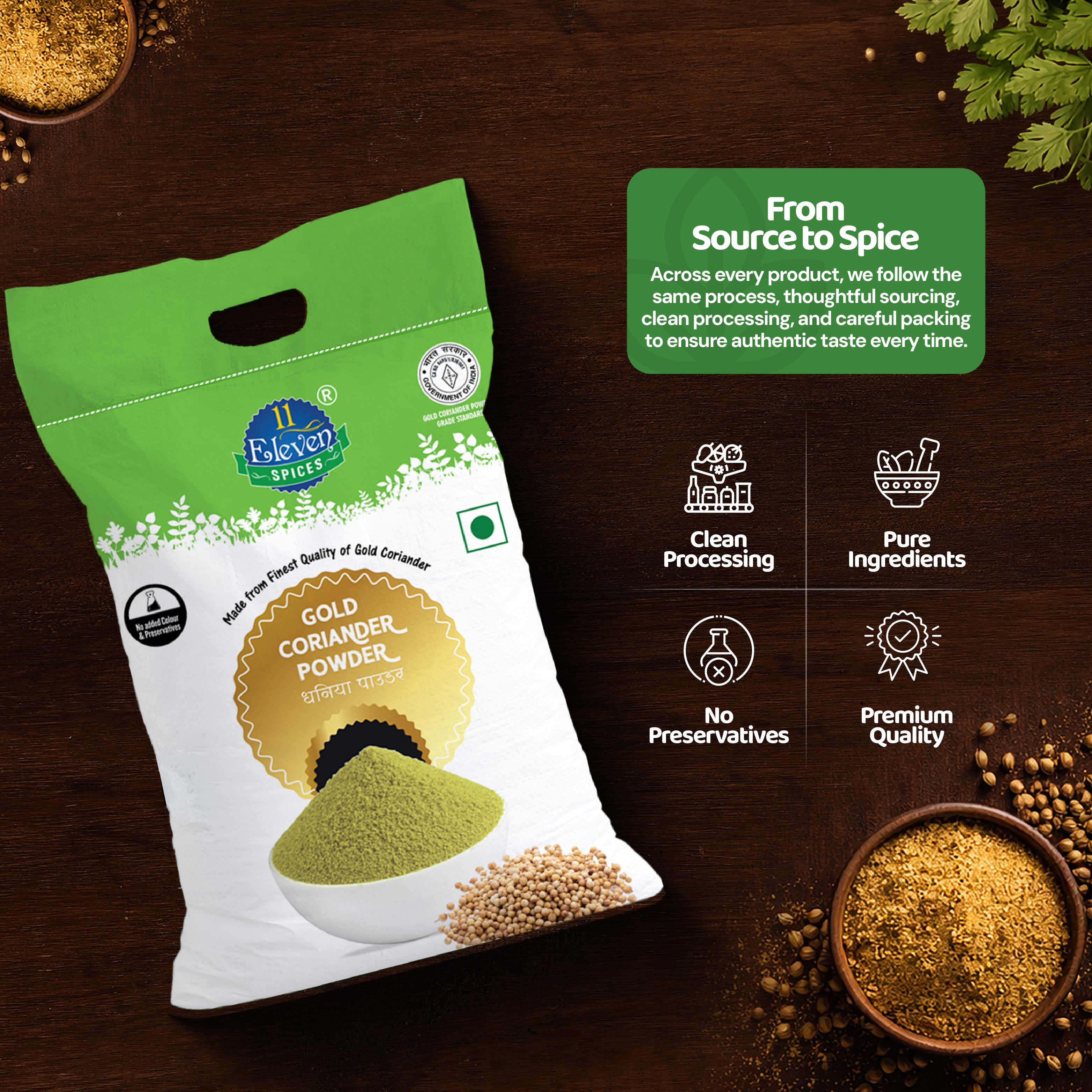Gold Coriander Powder
