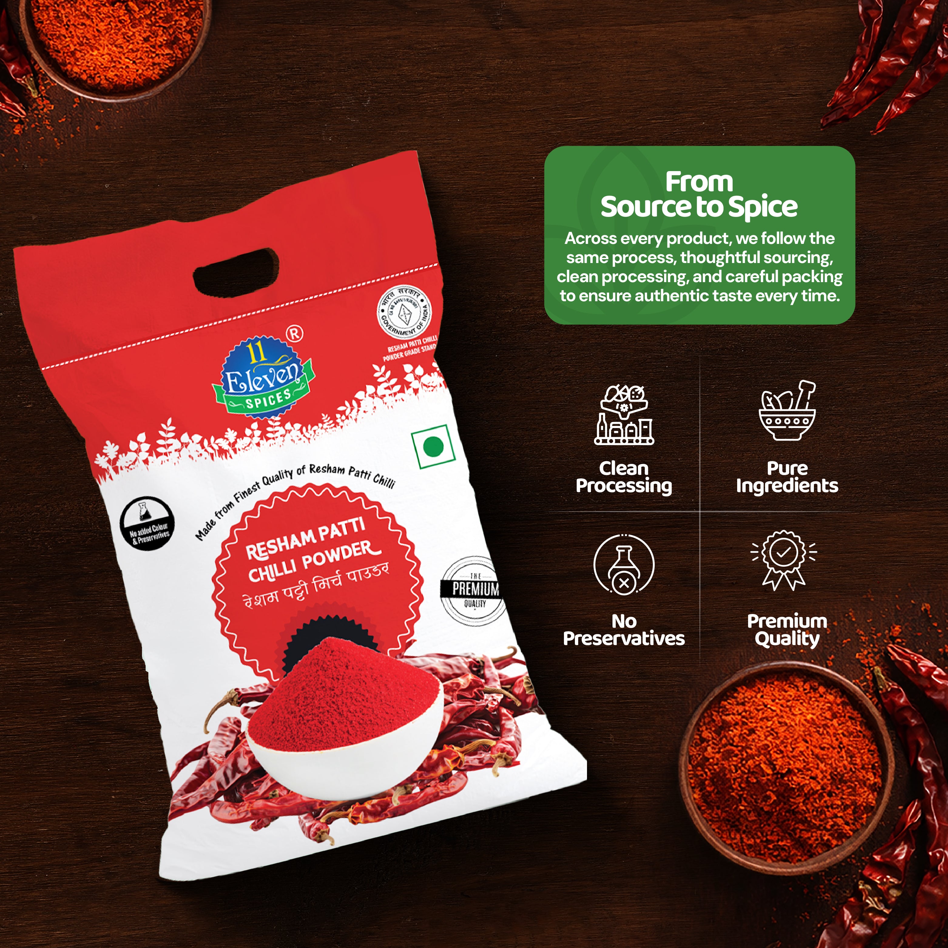 Resham Patti Chilli Powder